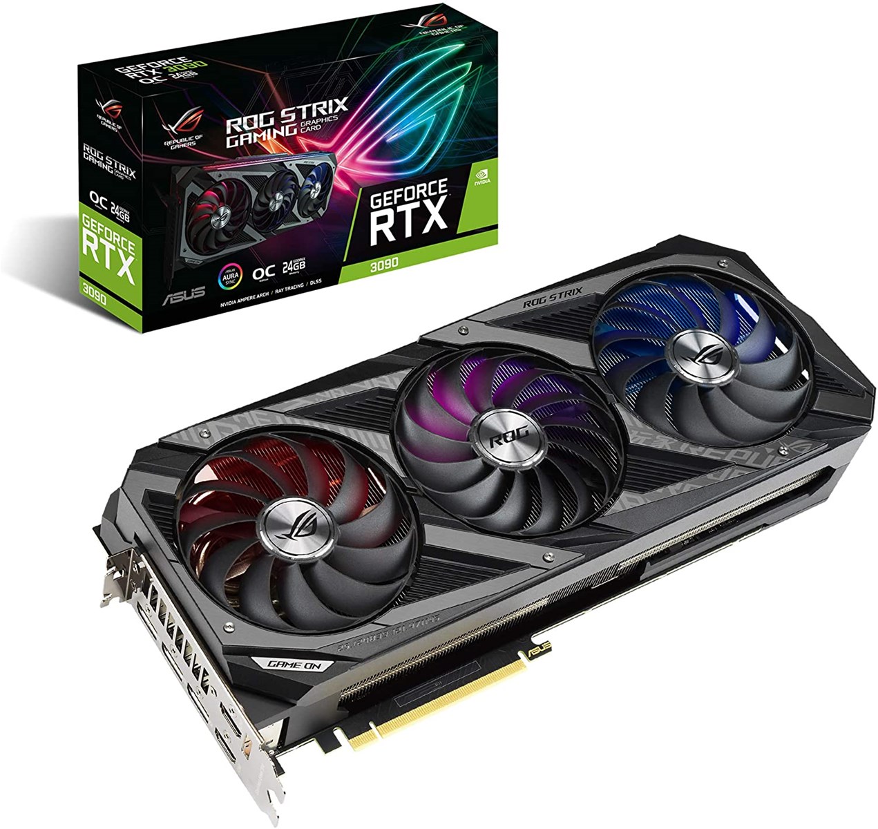 Brand New ALUS ROGED STRIX 3090 OC 24GB GAMING GDDR6X GRAPHICS CARD
