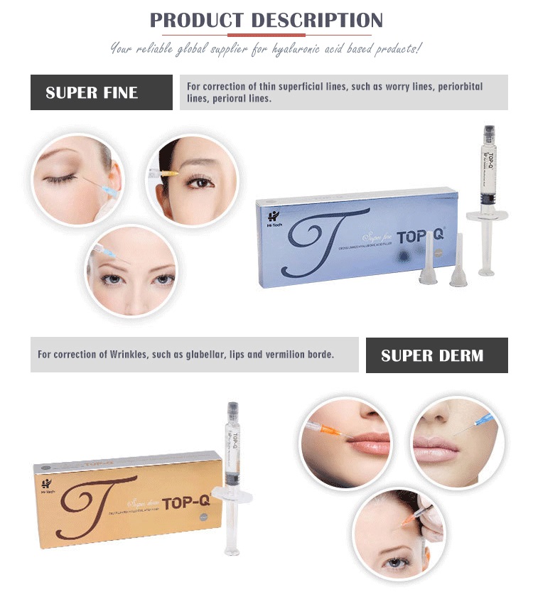 Long Lasting 1cc Cross Linked Breast Butt Penis Enhancement Hylauronic Acid Dermal Filler