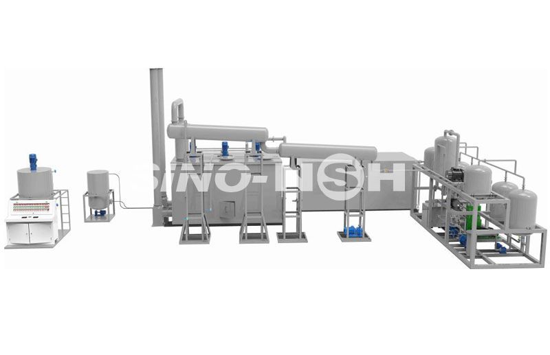 waste oil to base oil vacuum distillation plant