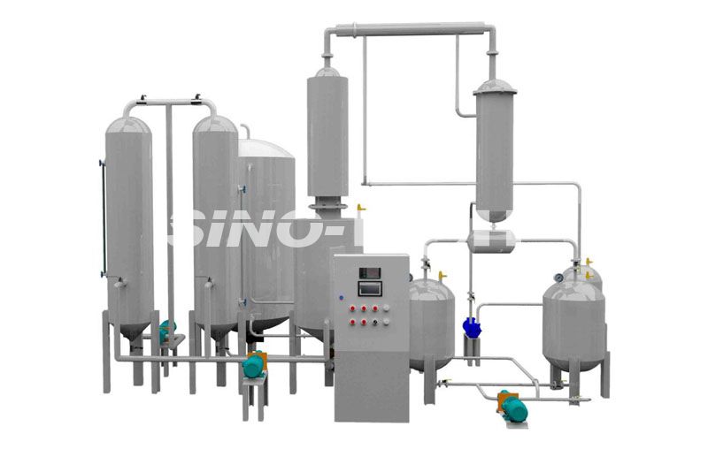 waste oil to diesel distillation plant
