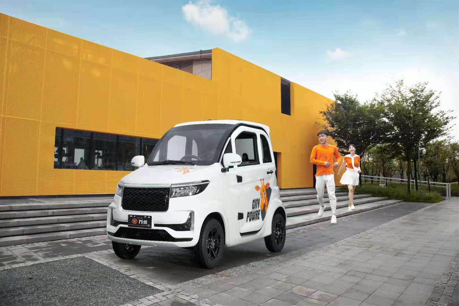 60v 2000w EEC 2 seat mini electric car of 2021