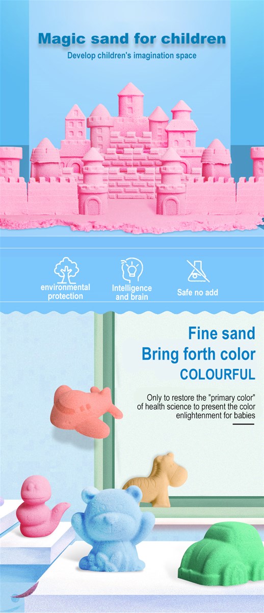 Playing Magic sand 1kg bag sensory sand