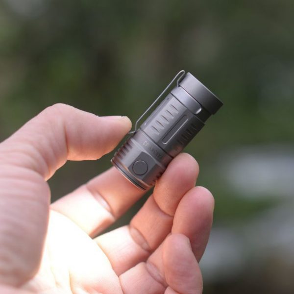 Cyansky M3 Titanium EDC Keychain Flashlight 700 Lumens 73M