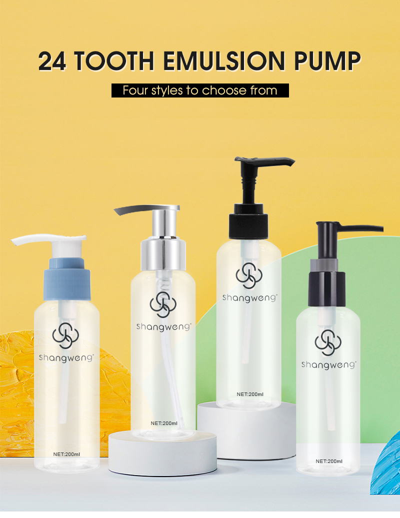 Wholesale a Variety of Pump Head with Empty PET Pump Head Body Wash Lotion Bottles