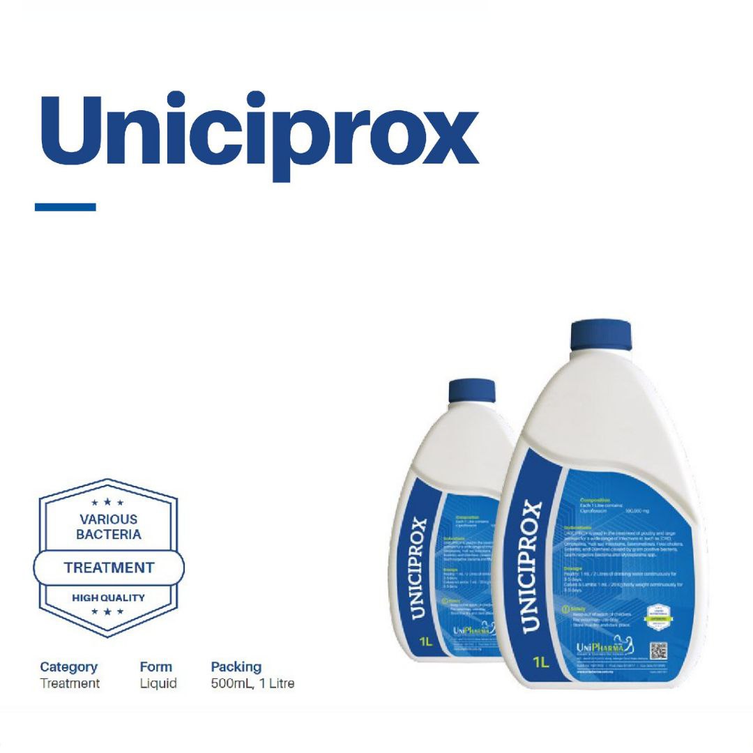 Animal Feed Supplement UNICIPROXHigh Quality Product UnipharmaAnimal Health CareAnimal ProductFeed SupplementAnima