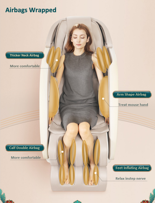 Chinese factory 3D shiatsu ful lbody human touch shiatsu massage chair Chinese factory 3D shiatsu ful lbody human touch shiatsu massage chair