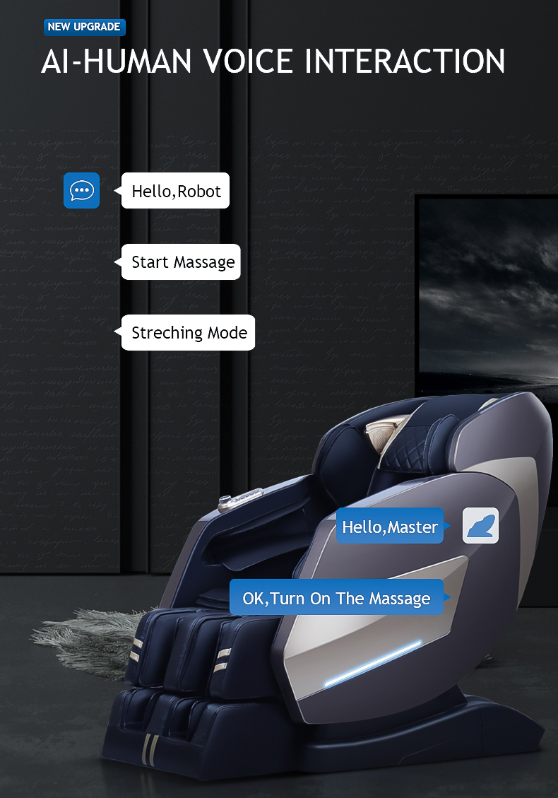 China Luxury AI massage chair electric zero gravity chair massage