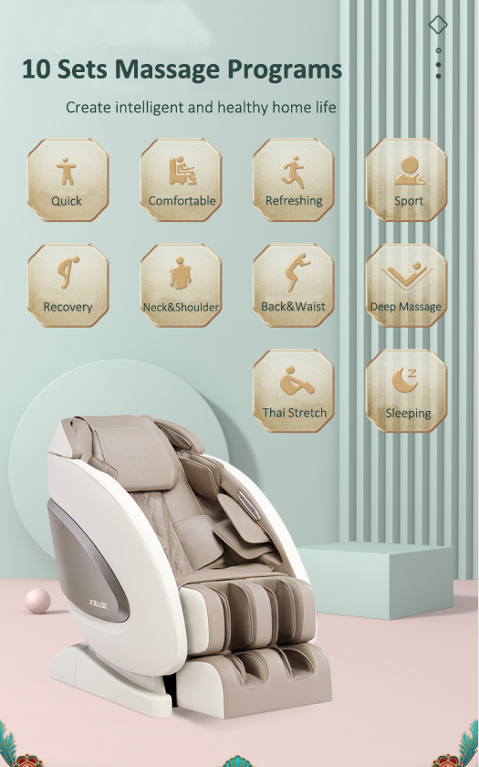 Chinese factory 3D shiatsu ful lbody human touch shiatsu massage chair Chinese factory 3D shiatsu ful lbody human touch shiatsu massage chair
