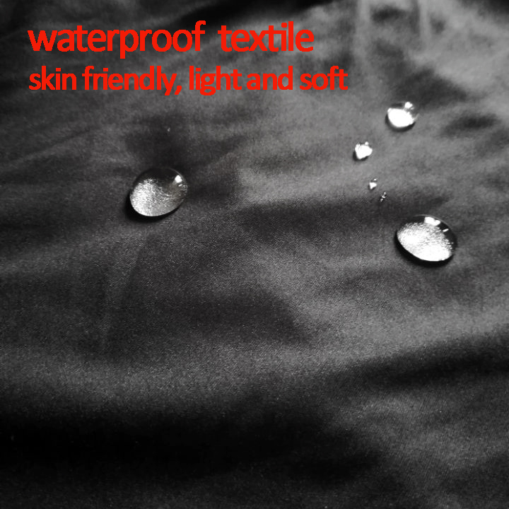 Soft breathable polyester waterproof fabric water repellent lining mattress protector