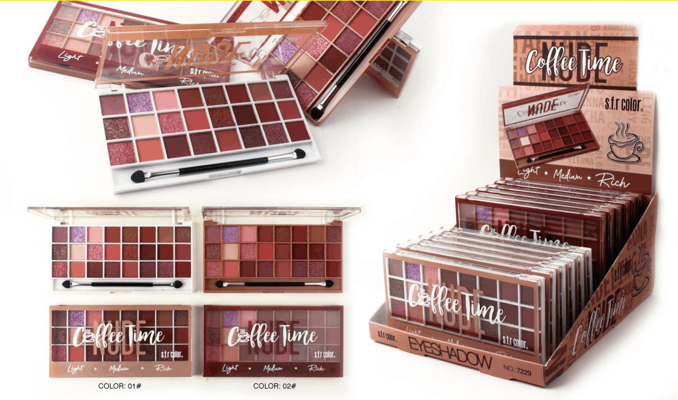 China Supplier Hot Sale 24 Colors Beauty Makeup Eyeshadow Palette Makeup