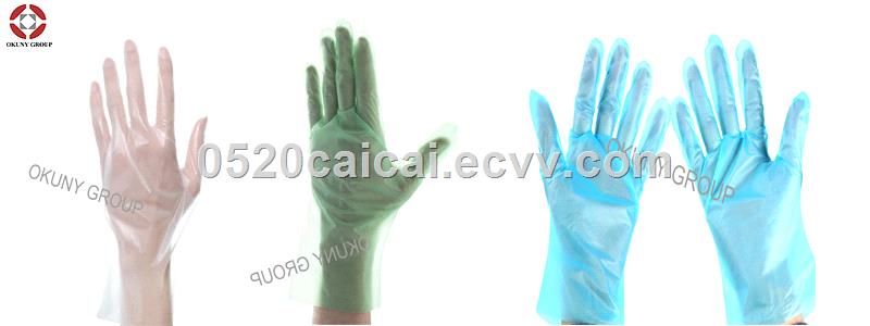 Disposable Food Grade Industrial Restaurant High Themoplastic Elastomer TPE PE Plastic Gloves