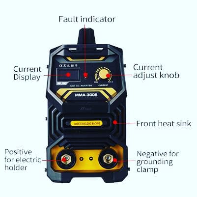 good quality plastic cover mma arc mig mma 110V 220V welding machine