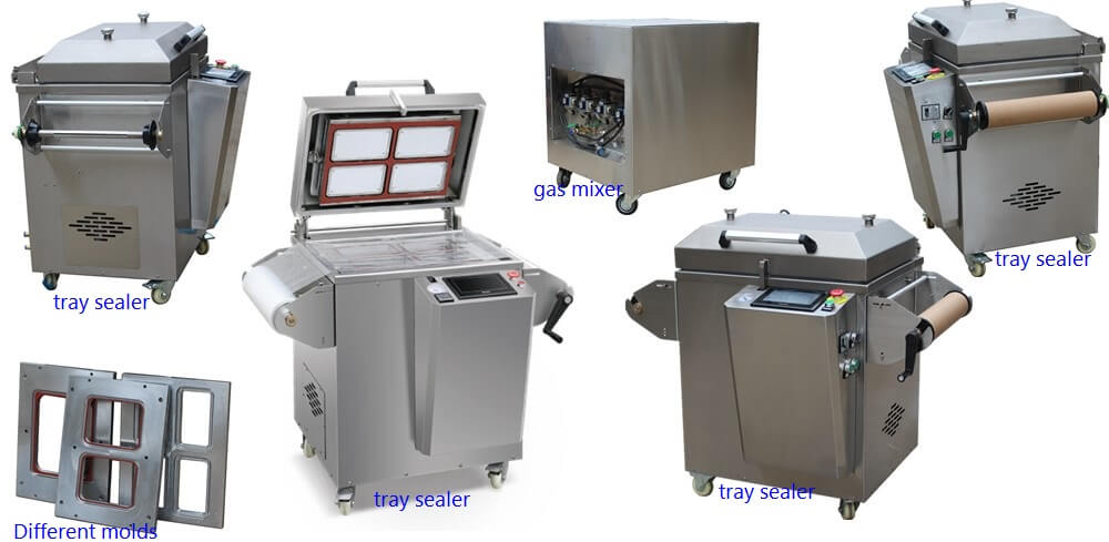Vacuum MAP Tray Sealer Wecanpak