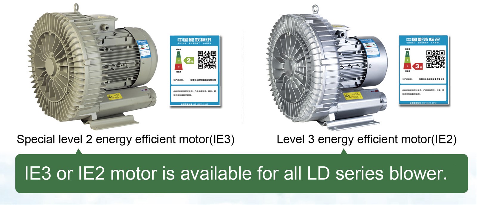 High Pressure Side Channel Blower with Aluminium Alloy LD011H43R14