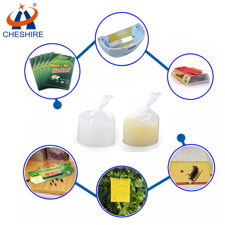 Nontoxic Mouse Glue Strong Sticky Control Rat Fly Mosquito Trap Hot Melt Adhesive for Trap Paper Board