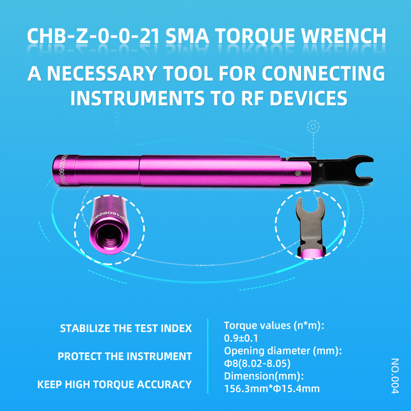 SMA torque wrench Calibrated to 1Nm protect instrument joints 8mm