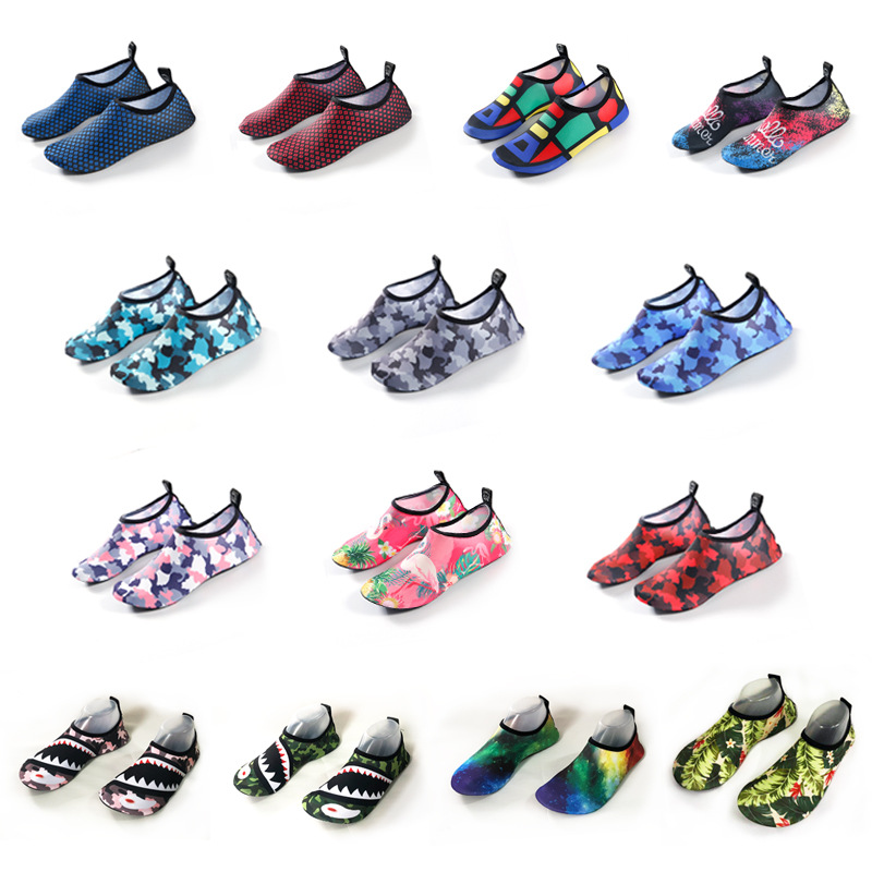 Wholesale Women Men Water Shoes Socks Diving Socks Wetsuit Nonslip water Swim water proof Beach Shoes