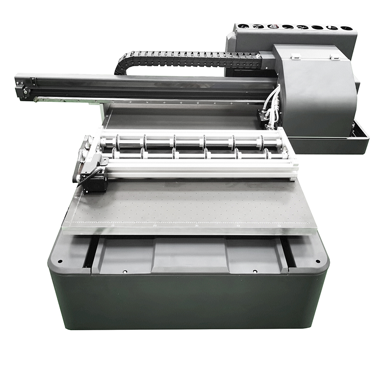 UV printer 6090 large color printer acrylic iron aluminum stainless steel plate gift box logo custom processing machine