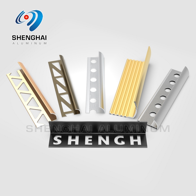 China shenghai aluminum tile floor trim strip