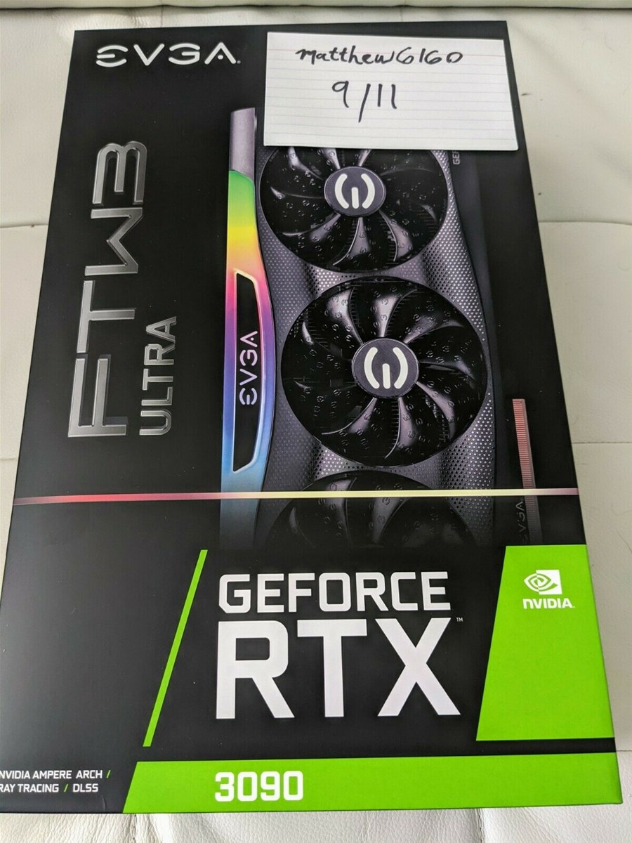 EVGA GeForce RTX 3090 FTW3 ULTRA 24GB GDDR6X Graphics Card