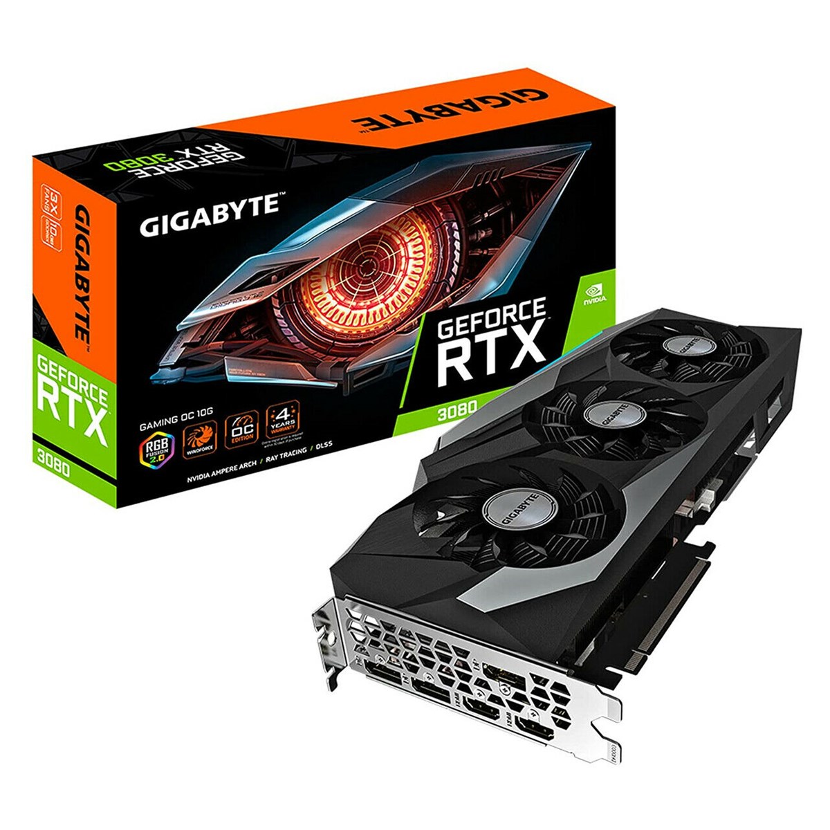 Gaming GIGABYTE RTX 3090 24GB GDRR6X DP 3 Fan Graphics Card RTX 3090 VENTUS