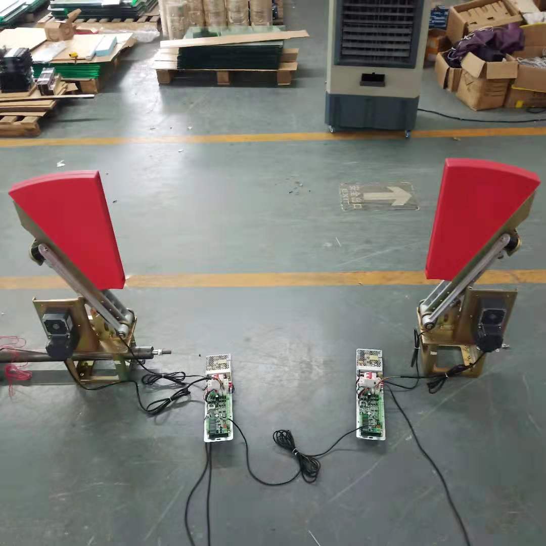 Widelane Telescopic Flap Barier Gate Module for maintenance replacement of Gunnebo Magnets metro entrance control gate