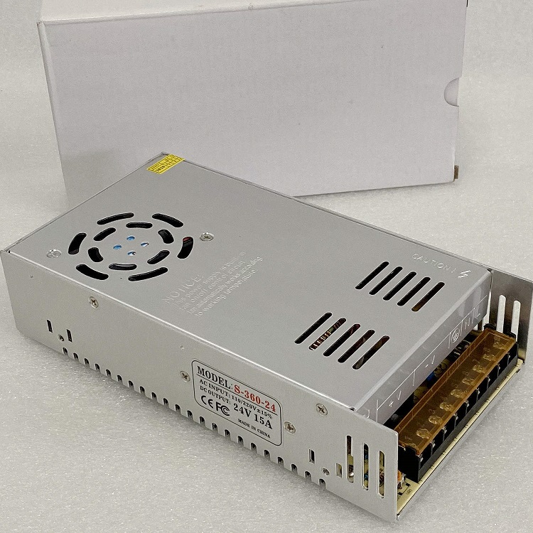 360W ACDC Audio Switching module power supplies SMPS 24V 15A power supply for LED strip lighting