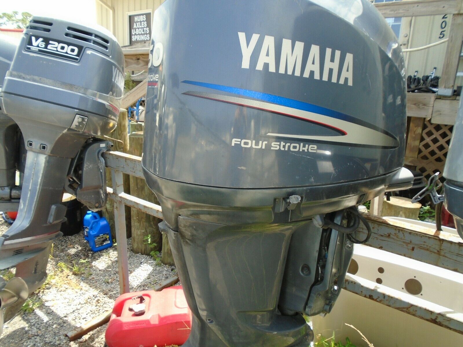 4 Stroke 250hp Boat Engines Gasoline Outboard Motor