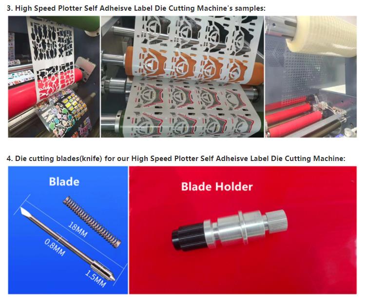 RD330DB High Speed Plotter Self Adheisve Label Die Cutting Machine Digital Plotter Cutting Machine