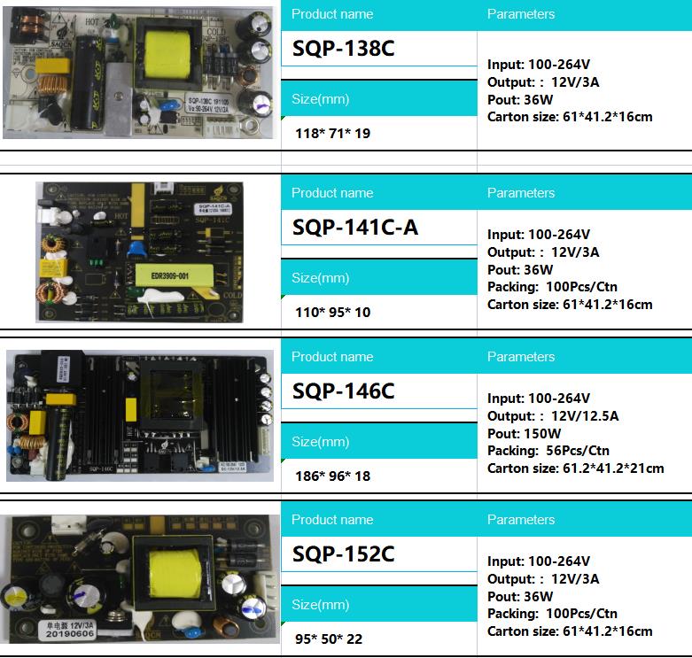 Super thin SMPS 120w 12v 10a Open Frame Power Supply board AC to DC PCBA Mode Single Output Switching Power Supplies