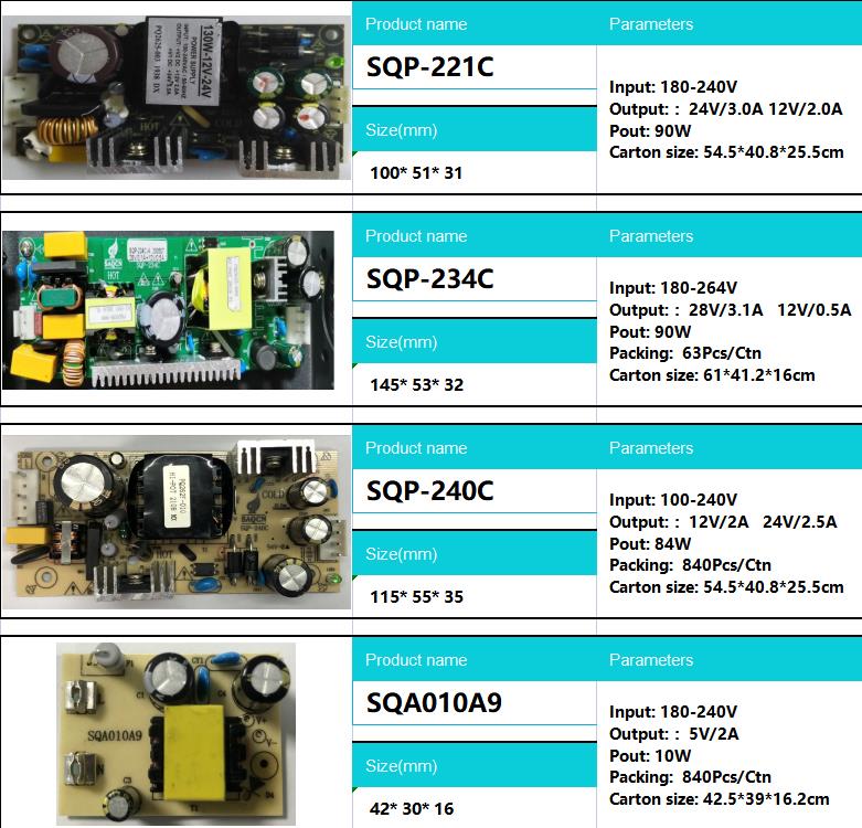 Super thin SMPS 120w 12v 10a Open Frame Power Supply board Ac to DC PCBA Mode Single Output Switching Power Supplies