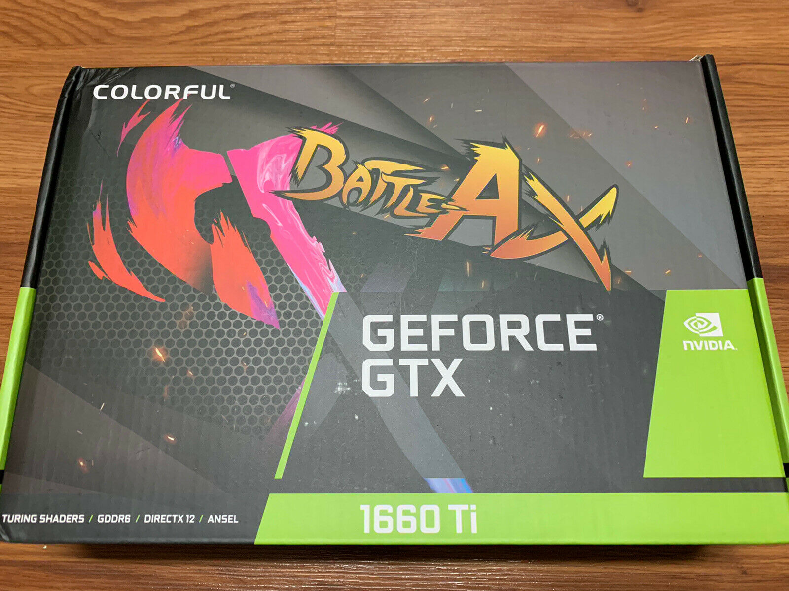 COLORFUL Geforce GTX 1660 ti 6GB GDDR6 Graphics Card NonLHR