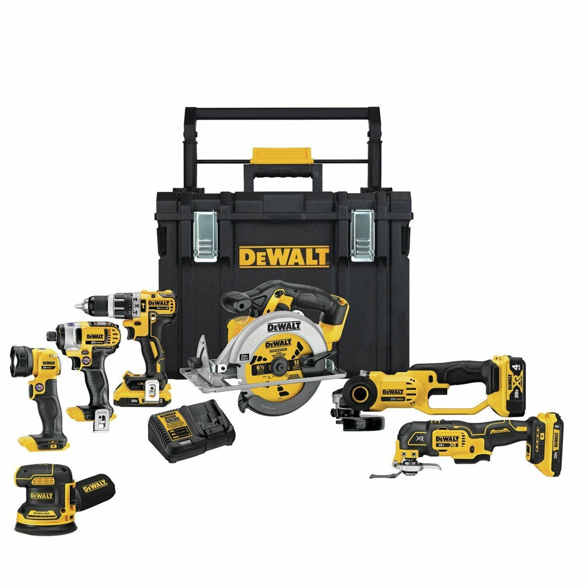 DeWALT DCKTS781D2M1 20V MAX Cordless LiIon 7 Tool Combo Kit