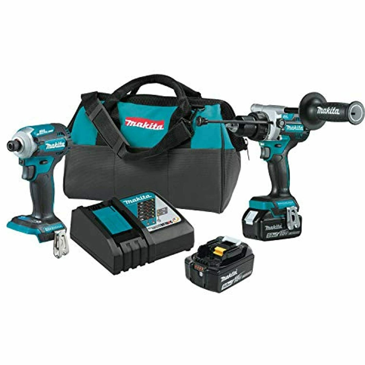 Makita XT288T 18V LXT LithiumIon Brushless Cordless 2Pc Combo Kit 50Ah