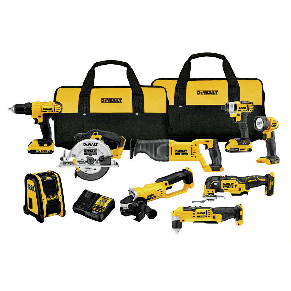 DEWALT DCK940D2 9Tool Combo Kit 20V MAX DEWALT DCK940D2 9Tool Combo Kit 20V MAX