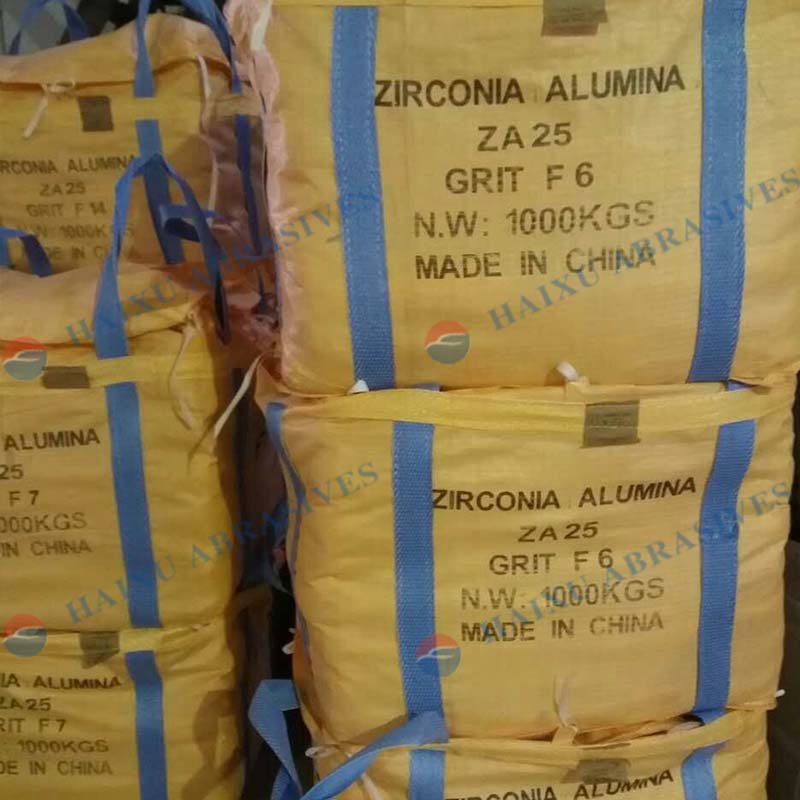 Marble blasting media Zirconia Alumina grain China manufacturer