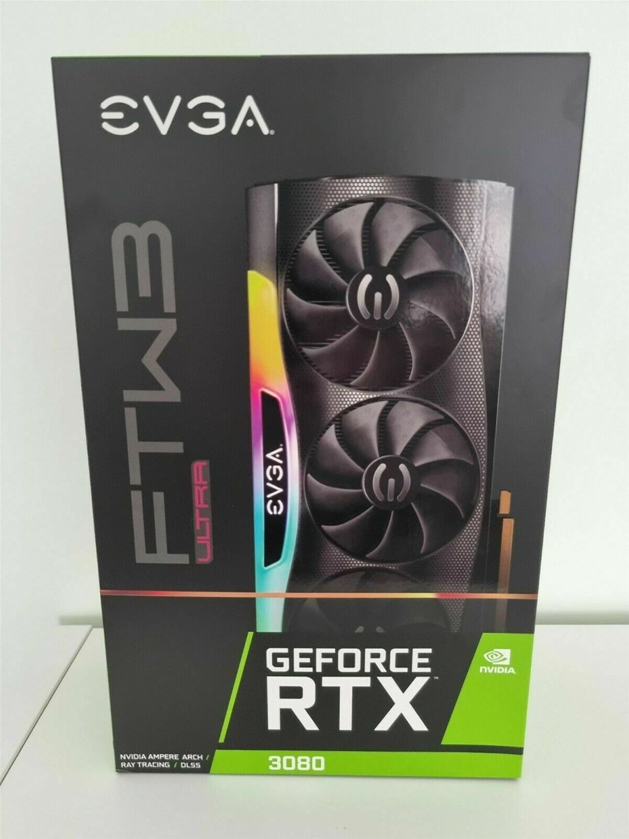 EVGA NVIDIA GeForce RTX 3080 FTW3 Ultra Gaming 10GB Ampere LHR Graphics Card GPU WhatsApp 1 3237478538
