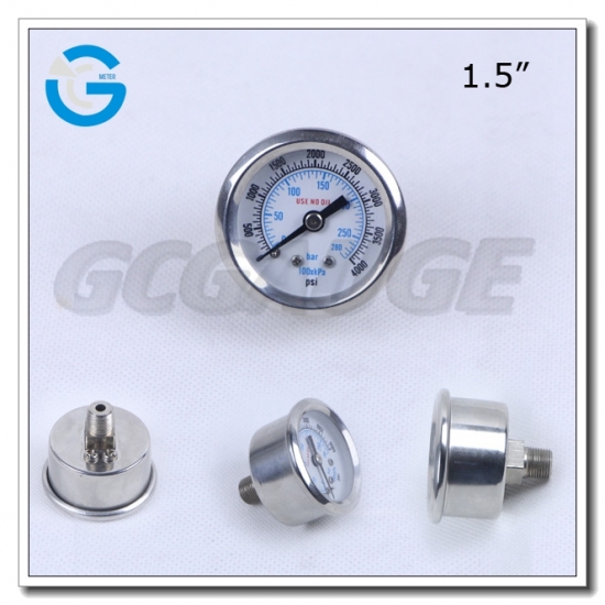 15 Inch Diameter 10mpa And Above All Stainless Steel Dry Pressure Gauge