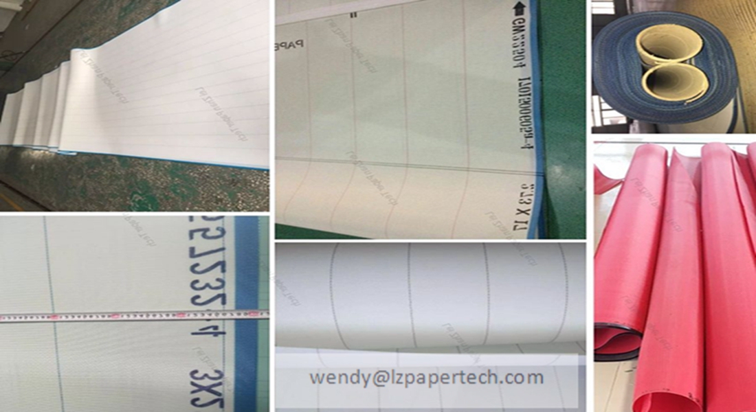 Tissue Toilet Paper Machinery Round Woven Dryer Fabric Screen