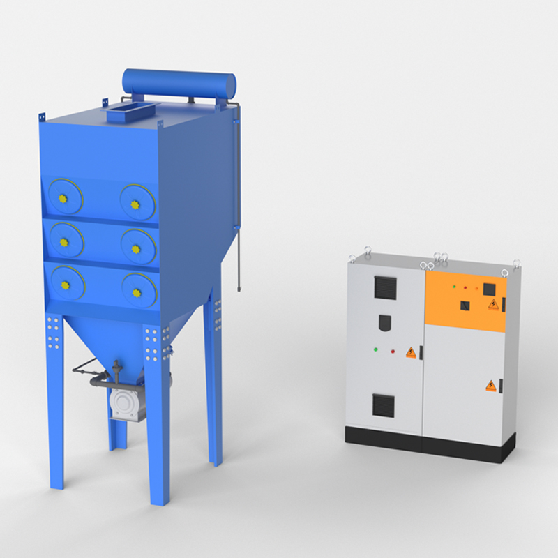 03um Particles 9998 Efficiency Self Cleaning Filter Cartridge Dust Collector for Pharmaceutical Production Line