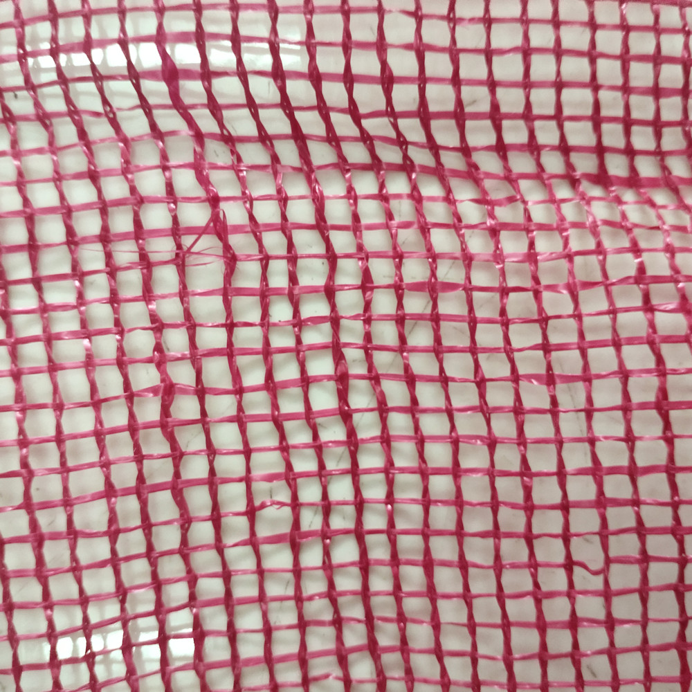 Customized Color and size Polypropylene leno Garlic Mesh Bags with label