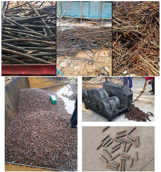 Multifunction Steel Rebar Cutting Machine Rebar Granulator Deformed Steel Bar Cutter