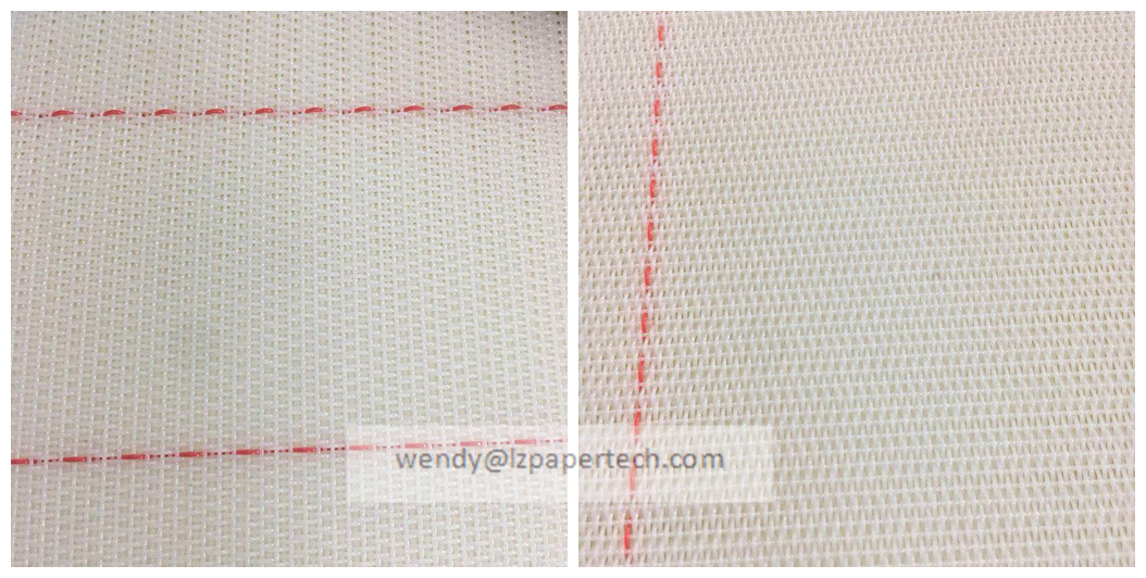 Polyester Woven Round Yarn Dryer FabricMesh for Paper Machine