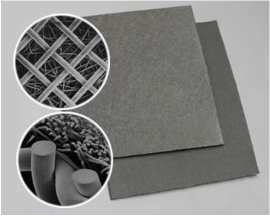 304 Stainless Steel Several Layers Sintered Metal Fiber Felt