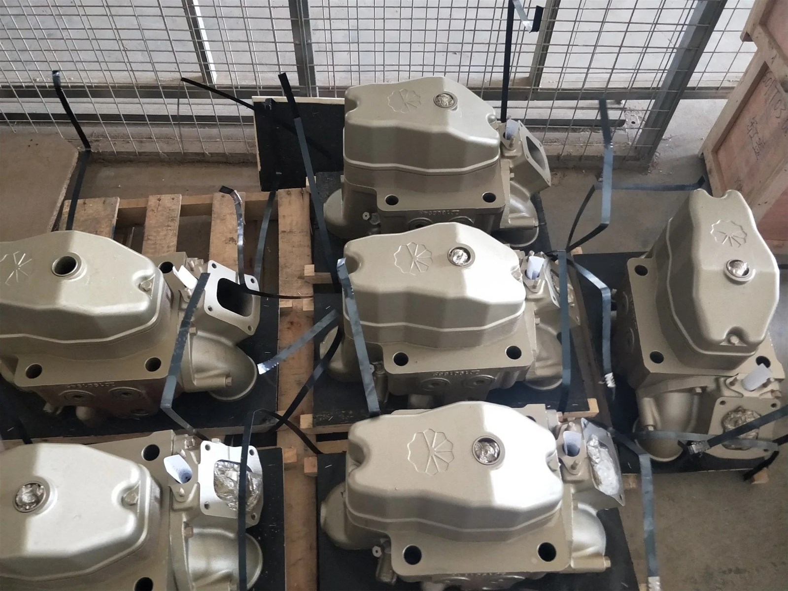 601t0300 cylinder head assembly for jichai H16V190 engines