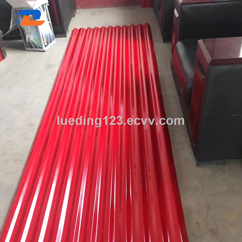 Cheap Corrugated Roofing PpgiBuilding Ppgi Galvanized Steel Sheet