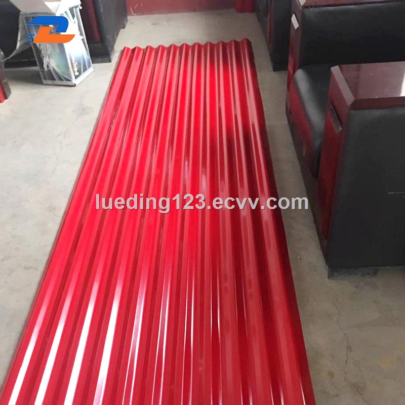 Factory Direct Sale Zn 275 & Painted Roof Corrugated Gi Galvanized Steel Sheet