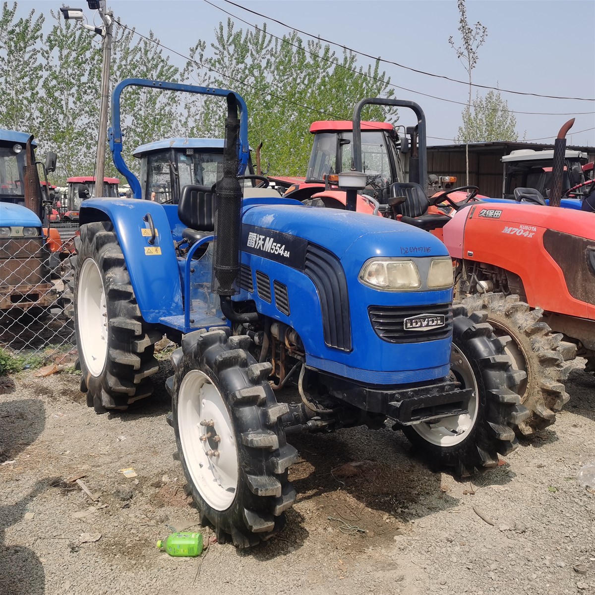 Cheap Factory Price Farm agriculture Machinery 50HP 60HP 70HP mini wheel used used farm tractors for sale