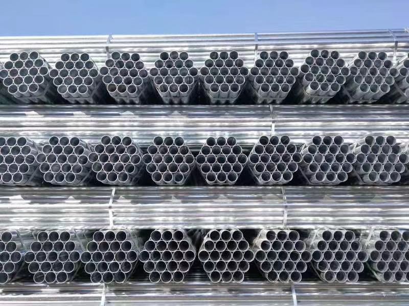 BS 1387 HOT DIP GALVANIZED STEEL PIPES