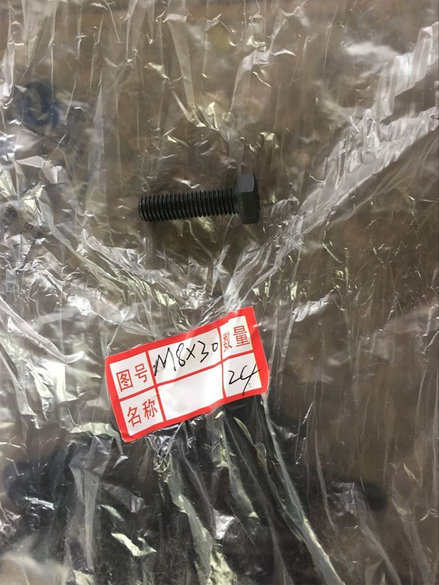 SHENGDONG GBT5783 M8x30 bolt for biogas engines